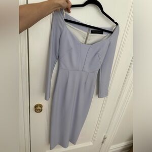Roland Mouret US2 lavender sheath dress